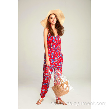 Damtryck Viscose Jumpsuit